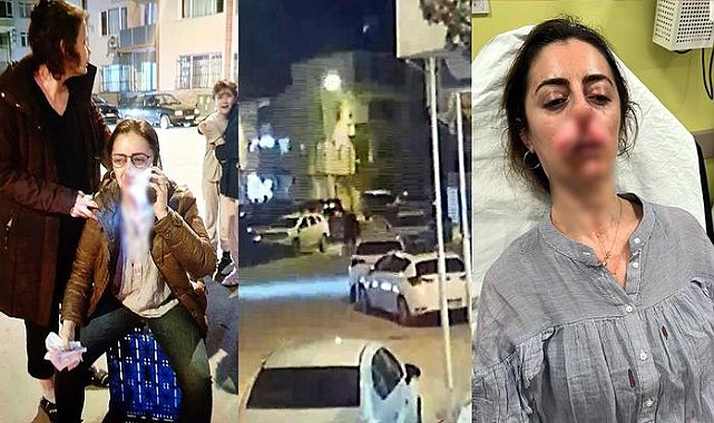 Kadının kocasını kendi eşi sandı: Araba kapısıyla dövdü!