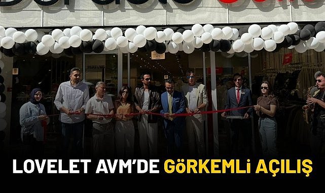 Lovelet AVM'de görkemli açılış! 7 mağaza aynı anda kapılarını açtı 