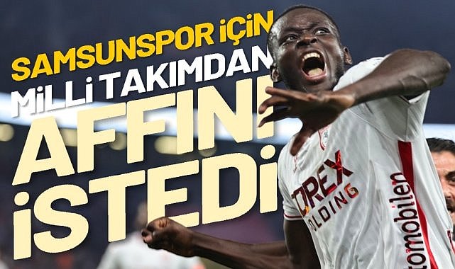 Marius Mouandilmadji Çad Milli Takımı'nda neden oynamadı? Samsunspor yönetimi açıkladı