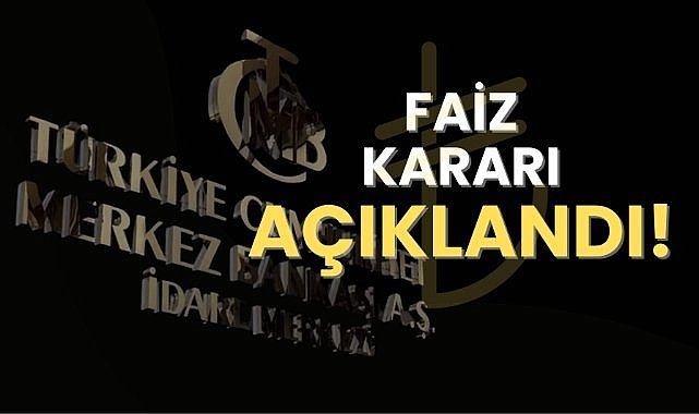 Merkez Bankası "faiz kararını" açıkladı