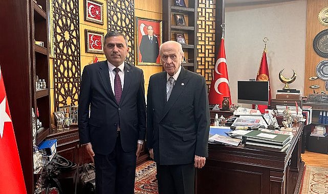 MHP Samsun'dan Devlet Bahçeli’ye ziyaret