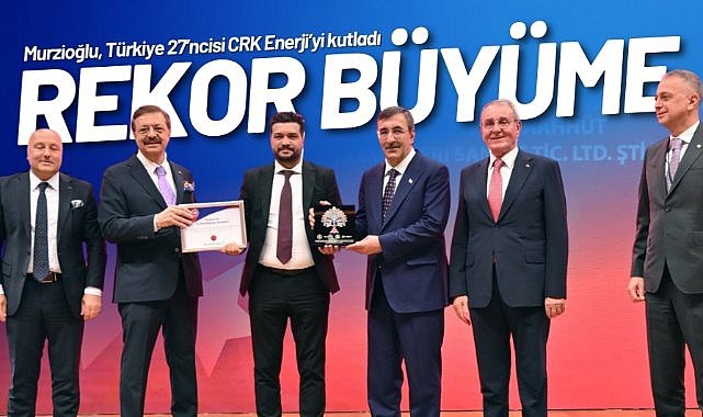 Samsun'dan yükselen değer! Türkiye 27'ncisi CRK Enerji!