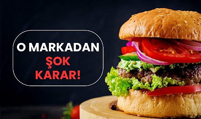 O markadan şok karar!