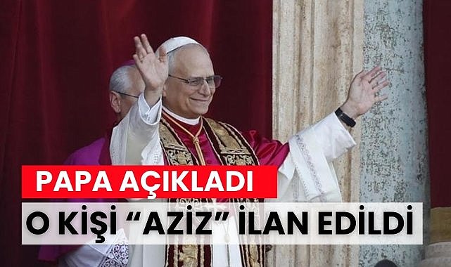 Papa 14. Leo milenyum kuşağının ilk azizini ilan etti