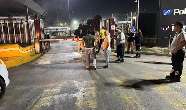 Polisan'da kimyasal sızıntı: Pencereleri açmayın, dışarıya çıkmayın