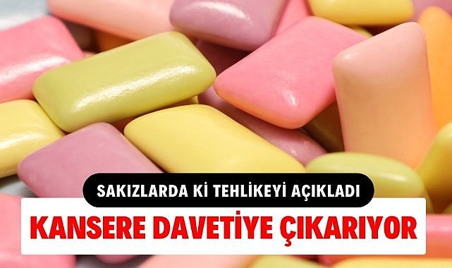 Sakızlardaki mikroplastik sağlığı tehdit ediyor