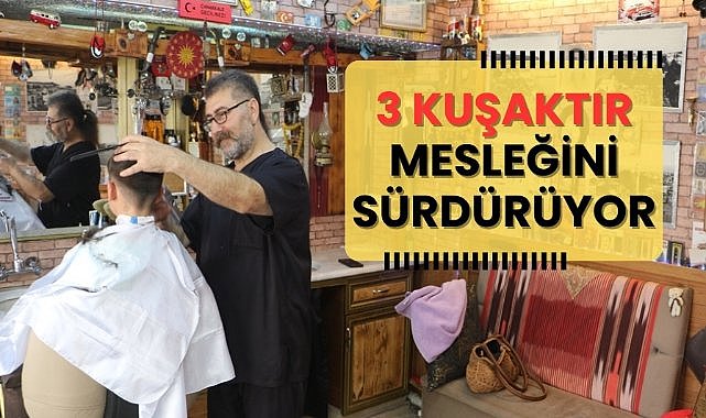 Samsun'da 3 kuşaktır mesleğini sürdürüyor