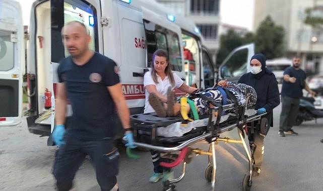 Samsun’da 3 tekerlekli bisiklet devrildi! 2 kişi yaralandı