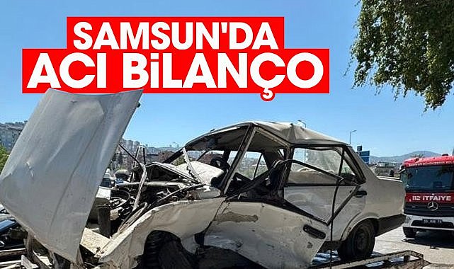 Samsun’da ağustos ayı kaza bilançosu açıklandı