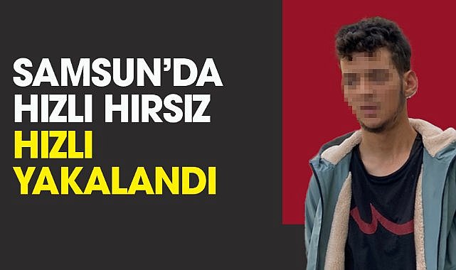 Samsun’da aynı gün içinde 2 motosiklet çalan şüpheli tutuklandı