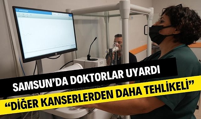 Samsun'da doktorlardan kanser uyarısı