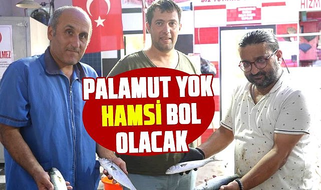 Samsun'da ilk balıklar tezgahlarda! Palamut yok, hamsi bol olacak
