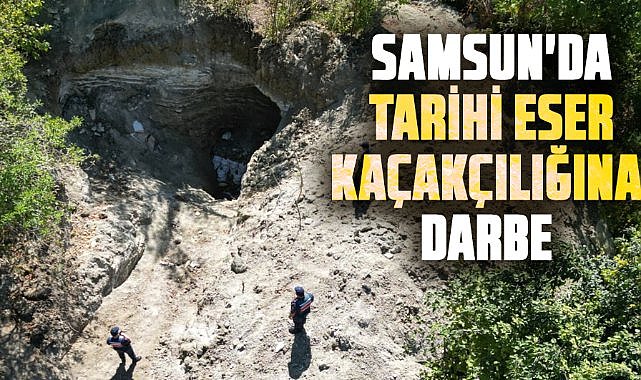 Samsun'da tarihi eser kaçakçılığına darbe