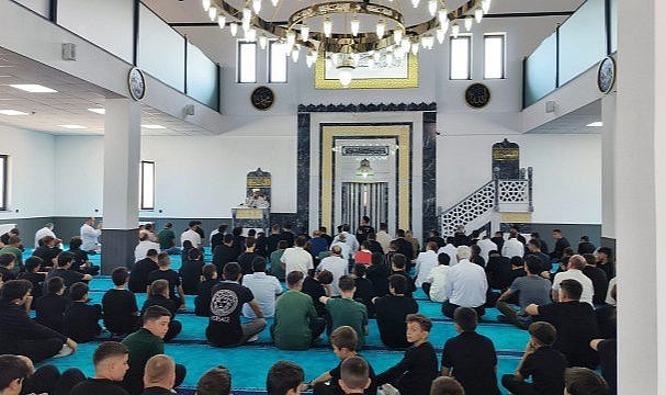 Samsun'da Tekkeköy Proje Anadolu İmam Hatip Lisesi Camisi ibadete açıldı