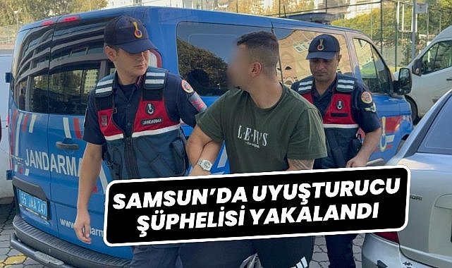 Samsun’da uyuşturucu ticareti şüphelisi yakalandı