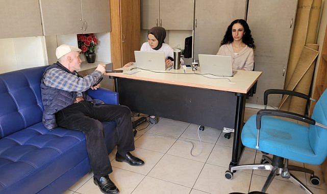 Samsun Tekkeköy'de tarım sayımı çalışmaları devam ediyor