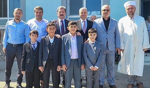 Samsun Valisi Tavlı hafız adaylarına moral verdi