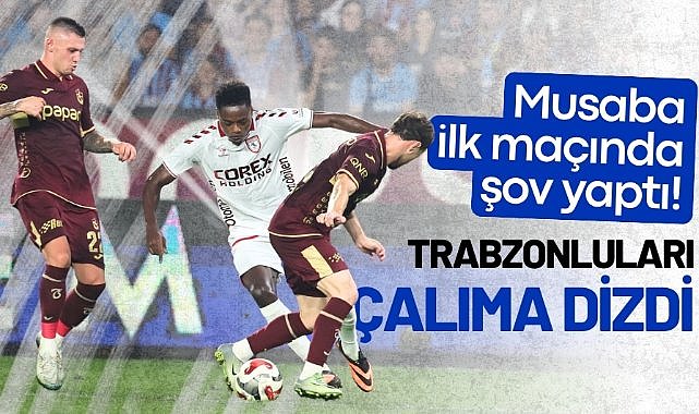 Samsunspor'da en fazla çalım atan oyuncu Musaba