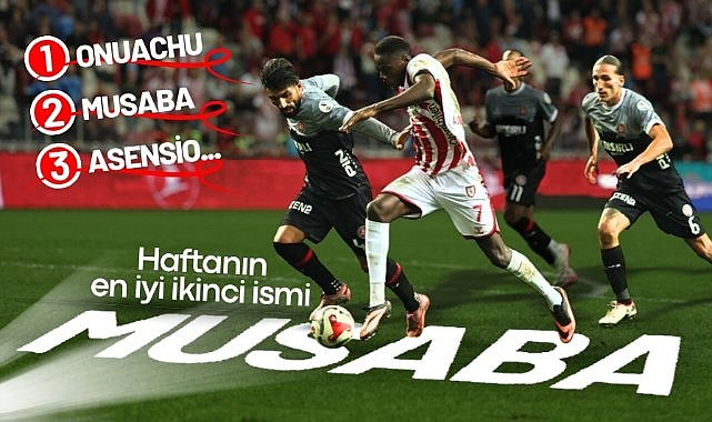 Samsunspor'dan Musaba Süper Lig'in en iyi ikinci performansını sergiledi