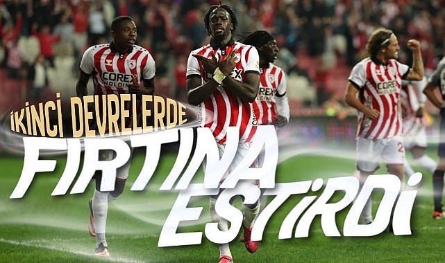 Samsunspor ligin en iyi üçüncü takımı