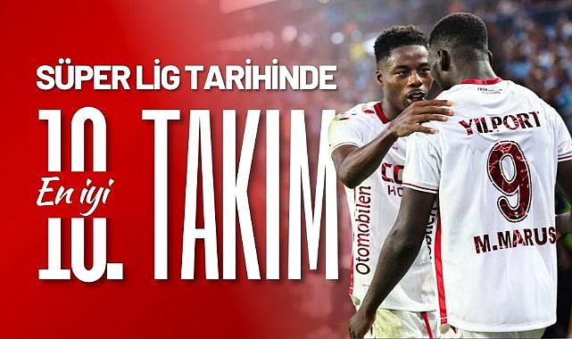 Samsunspor tüm sezonlar puan ortalamasında gözünü 9. sıraya dikti