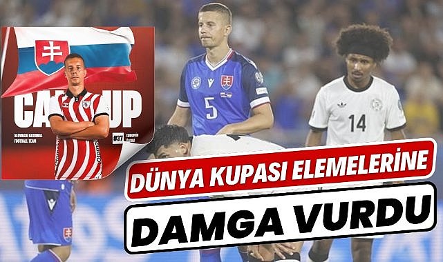 Samsunsporlu Satka Dünya Kupası elemelerinde istatistiklere damga vurdu