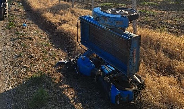 Sepetli motosiklet can aldı