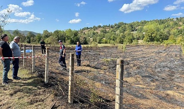 Tarlada yaktığı anız ateşini söndürmeye çalışıyordu! Kalp krizi geçirip öldü