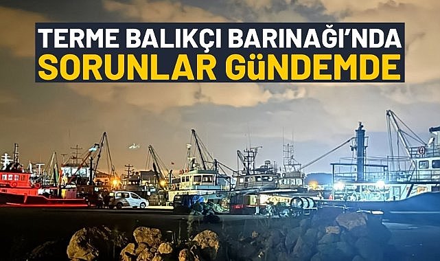 Terme Balıkçı Barınağı’nda sorunlar gündemde  