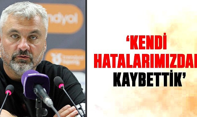 Thomas Reis: Kendi hatalarımızdan kaybettik