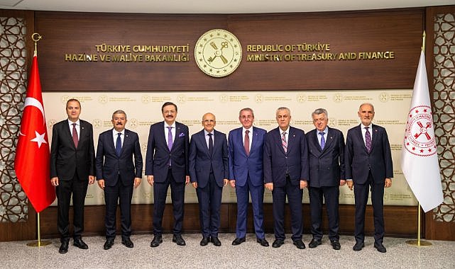 TOBB Heyeti, iş dünyasının taleplerini Yılmaz ve Şimşek’e iletti