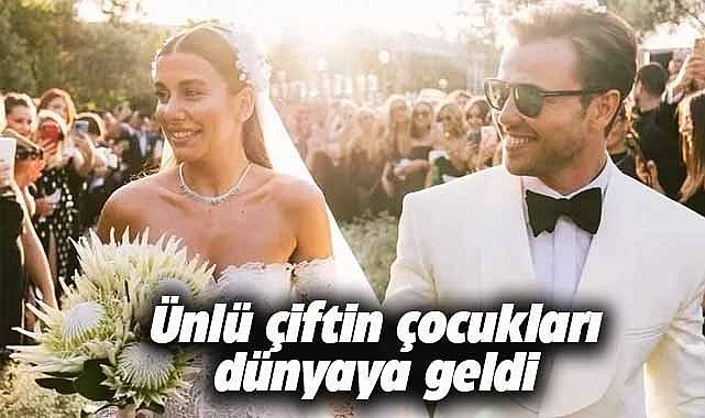 Tolga Sarıtaş'ın oğlu dünyaya geldi