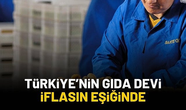 Türkiye'nin gıda devi iflasın eşiğinde