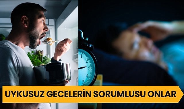 Uykulara veda ettiren gıdalar
