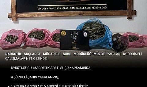 Uyuşturucu operasyonunda 3 tutuklama