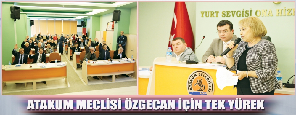 Atakum Meclisi Özgecan ıçin Tek Yürek