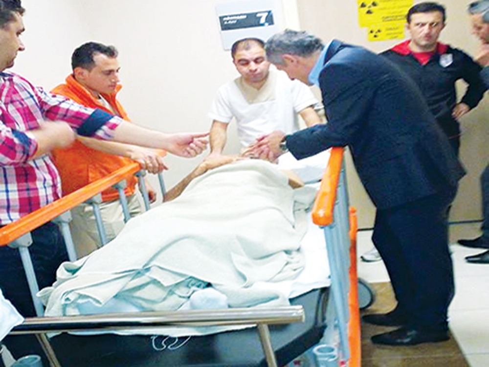 Murat Hastaneye Kaldırıldı