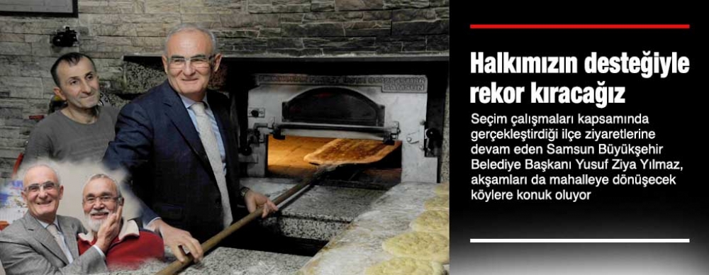 Halkımızın Desteği  İle Rekor Kıracağız