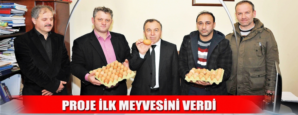Kırsal Kalkınma Desteği ıle Günlük 6 Bin Doğal Yumurta