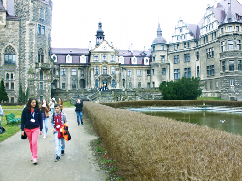 Oymaağaç Ortaokulu Polonya’da