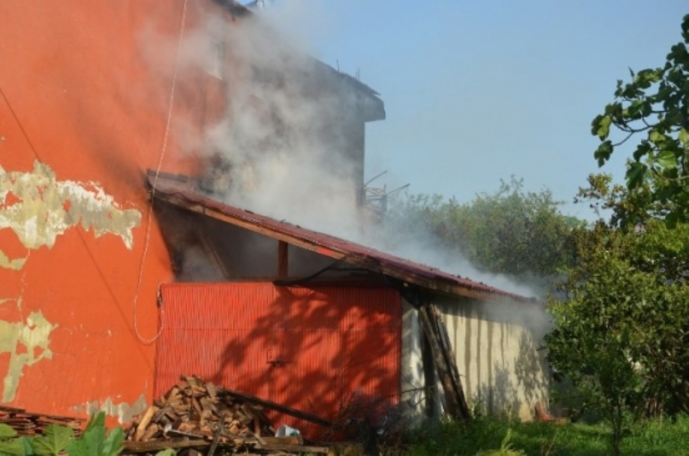 Fatsa'da Korkutan Yangın