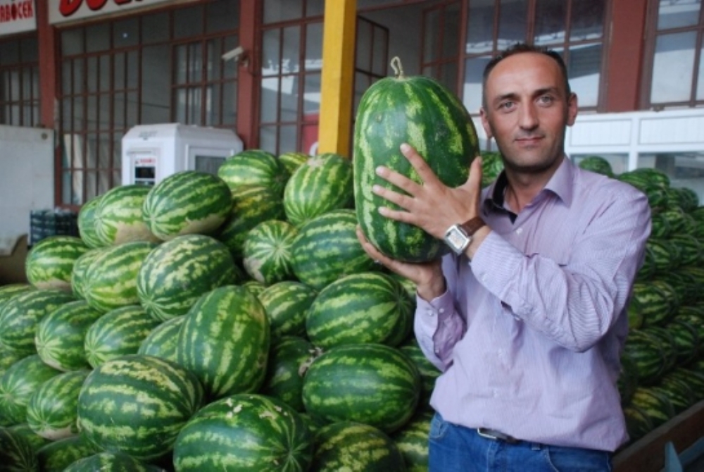 Tokat'ta Karpuz 40 Kuruş
