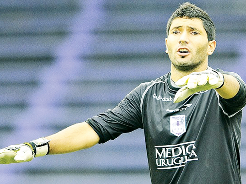 Kaleye Uruguay'lı Kaleci
