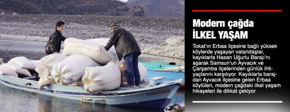 Kayıklarla Tehlikeli Ulaşım