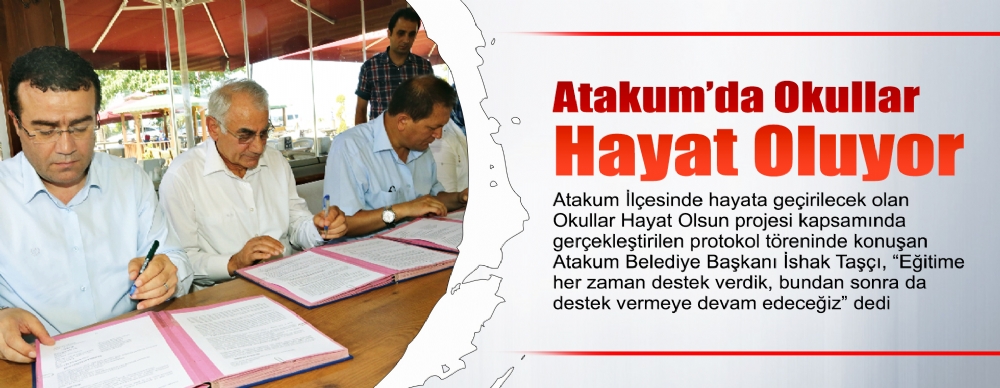 Atakum’da Okullar Hayat Oluyor