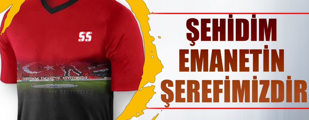 Samsunspor’dan Anlamlı Tişört