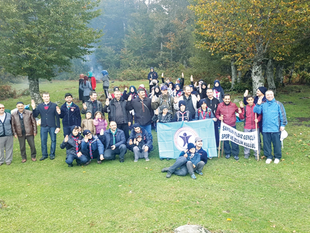 Samsunlu Gençler  Kocadağ Zirvesinde