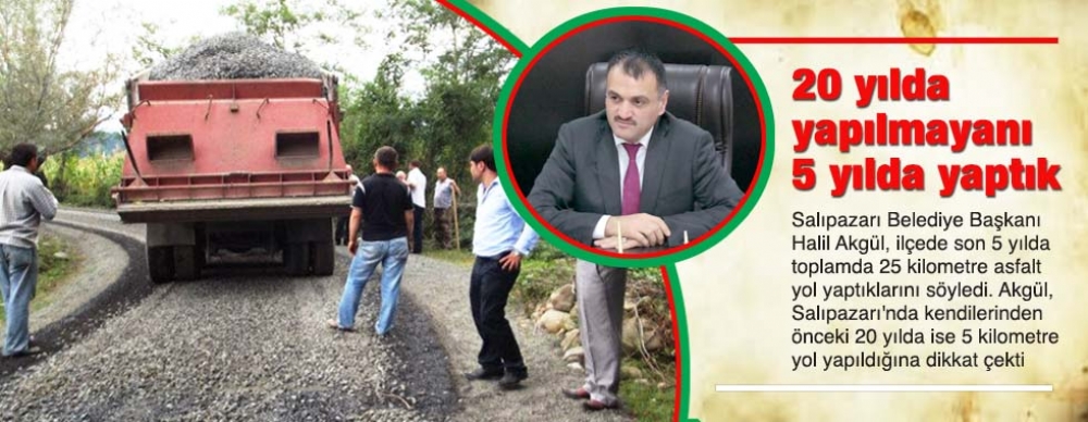 20 Yılda Yapılmayanı 5 Yılda Yaptık