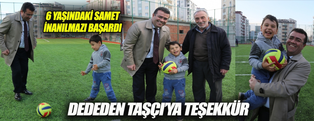 6 Yaşındaki Samet İnanılmazı Başardı