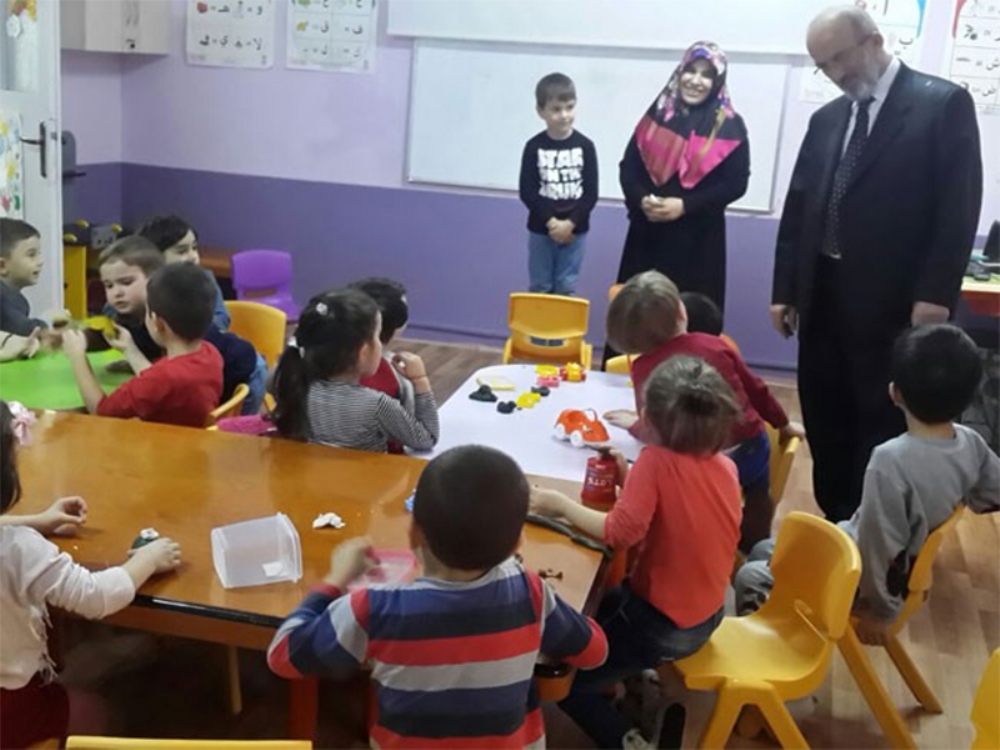 İl Müftüsü Çakı’dan Kur’an Kursu Ziyareti